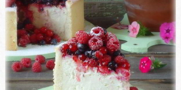 немецкий творожный торт