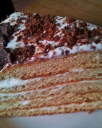 Торты со сметаной