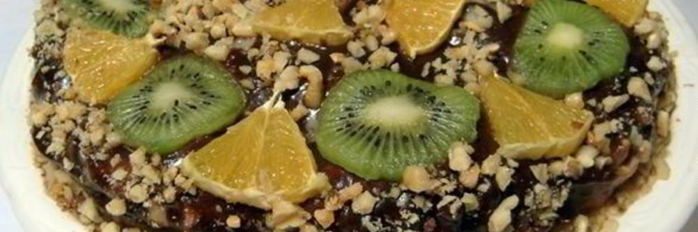 Пряничный торт без выпечки