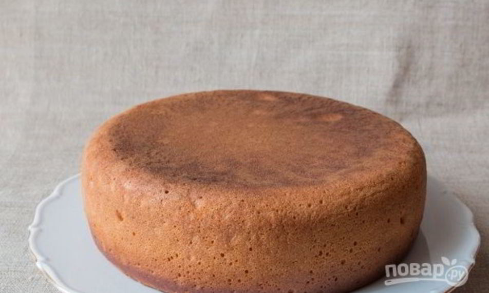 Рецепт пышного бисквита в мультиварке