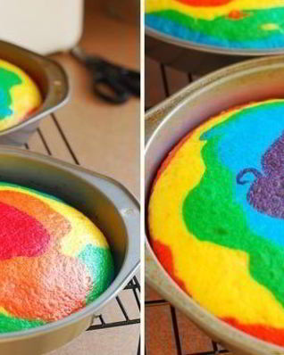 Радуга-торт