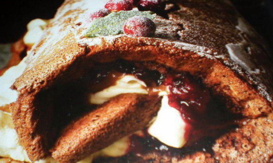 Рецепт рулетоторта с шоколадным муссом