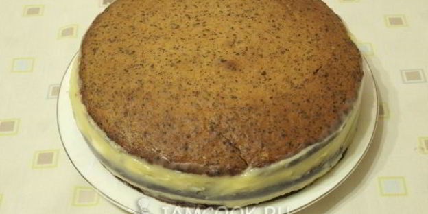 шоколадно-банановый торт