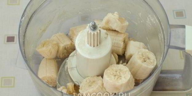 шоколадно-банановый торт