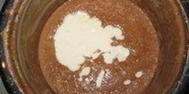 шоколадно-сливочный торт с бананами