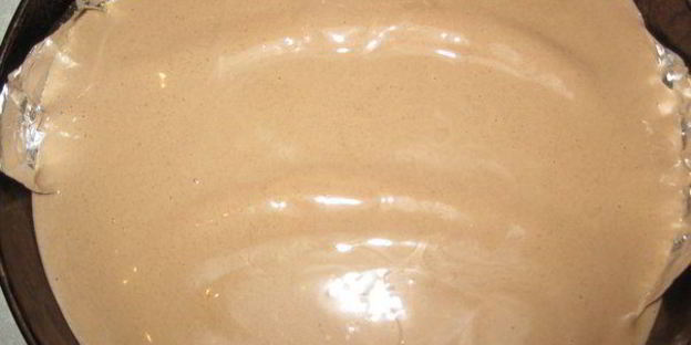 шоколадно-сливочный торт с бананами