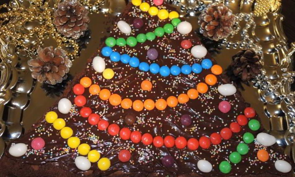 Рецепт шоколадного торта елочка