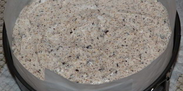 шоколадный торт с грецкими орехами