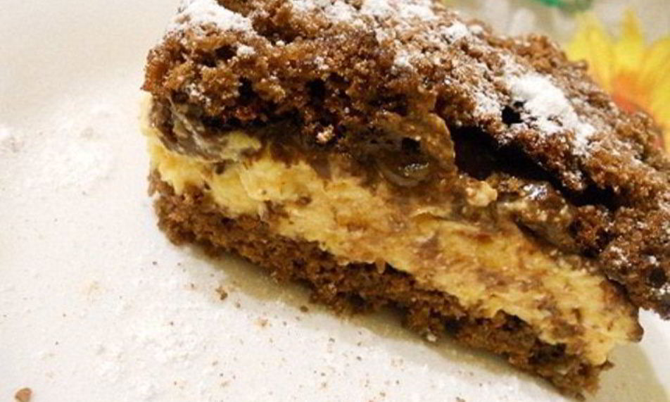 Рецепт шоколадного торта с хурмой