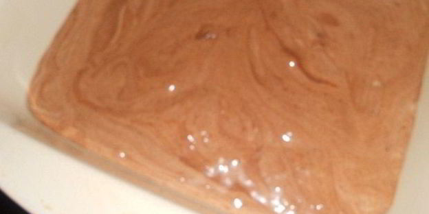 шоколадный торт с хурмой