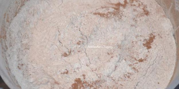 шоколадный торт с орехами