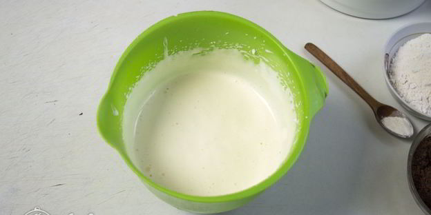 шоколадный торт с заварным кремом