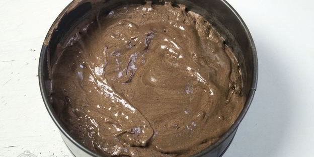 шоколадный торт с заварным кремом