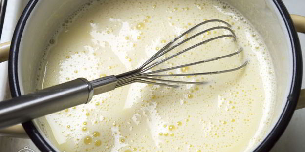 шоколадный торт с заварным кремом