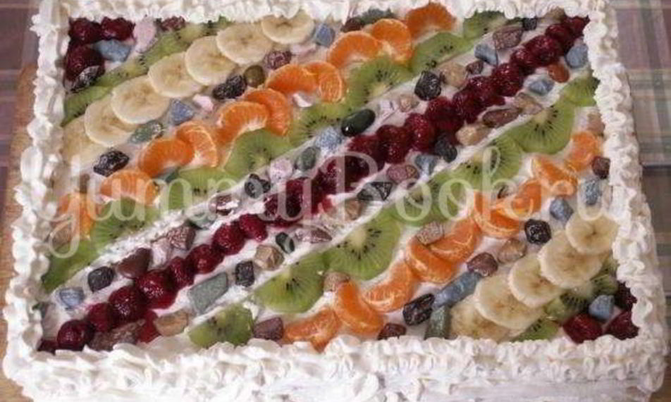 Рецепт торта бисквитного