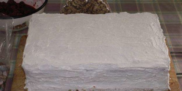 торт бисквитный