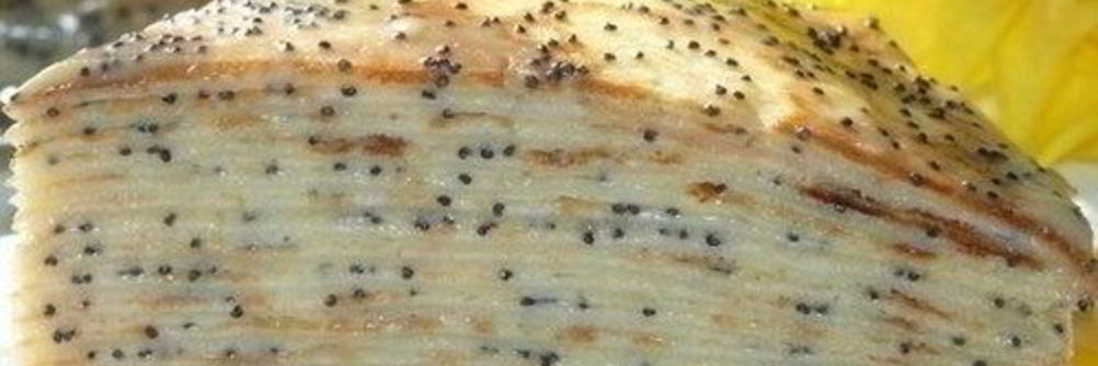 Торт блинный Маковка с заварным кремом