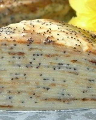 Торт блинный Маковка с заварным кремом