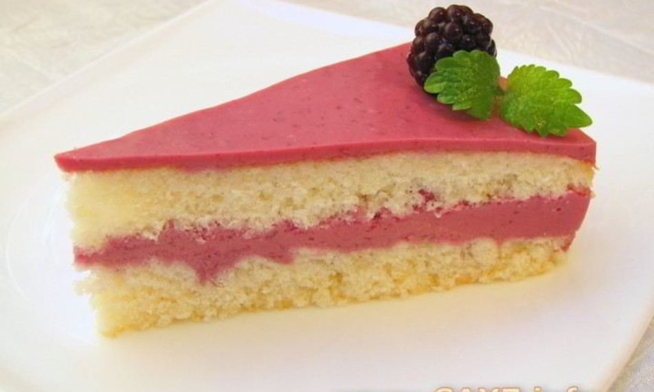 Рецепт торта ежевичного