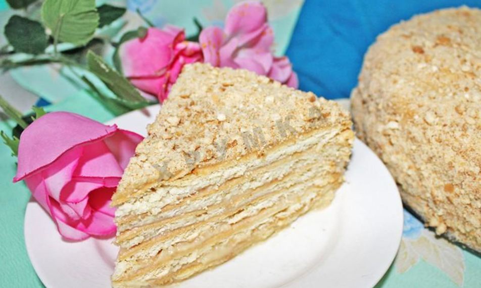 Рецепт торта крем брюле