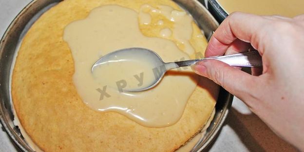 торт крем брюле