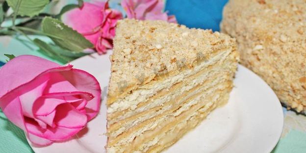 торт крем брюле