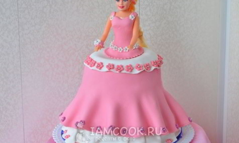 Рецепт торта-куклы розовая принцесса
