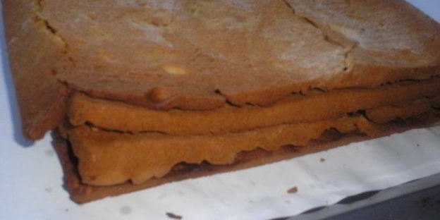 торт медовые ручки