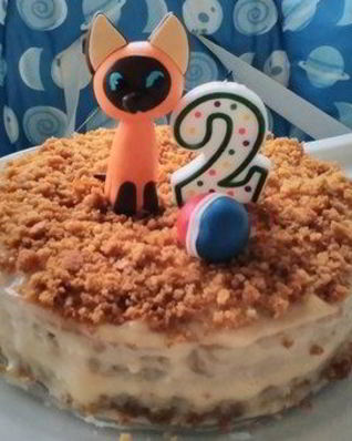 Торт на два года