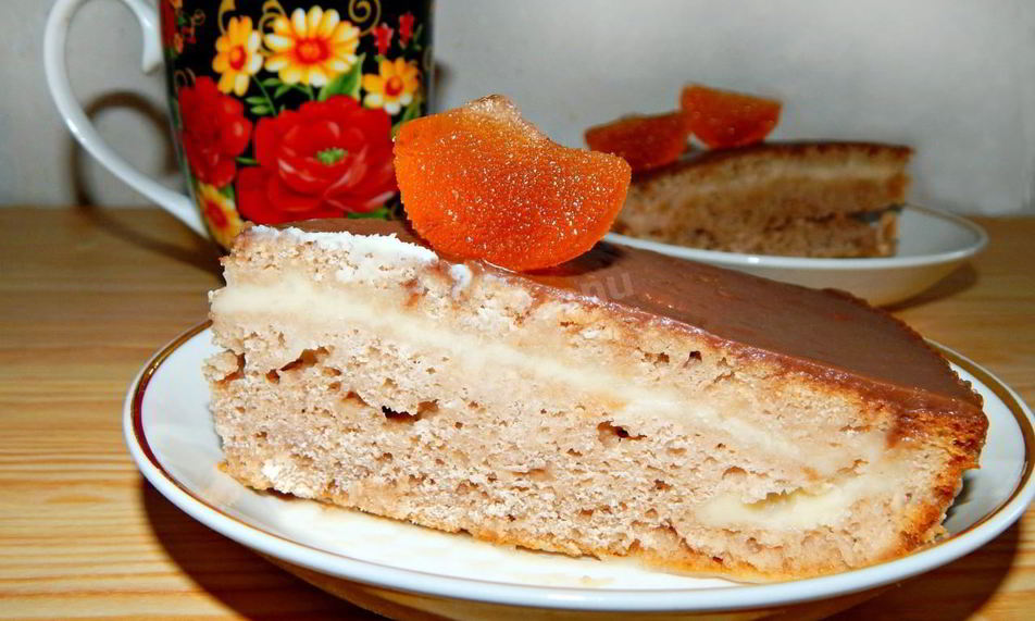 Рецепт торта на кефире фантастика