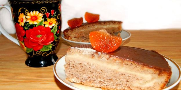 торт на кефире фантастика