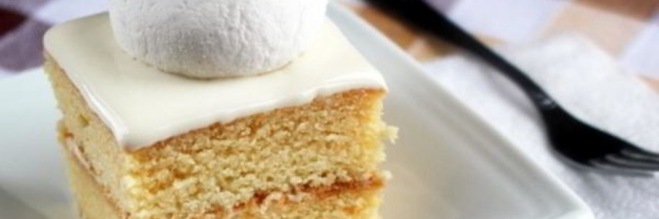 Торт на сгущенке с творожно-зефирным кремом