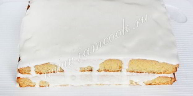 торт на сгущенке с творожно-зефирным кремом