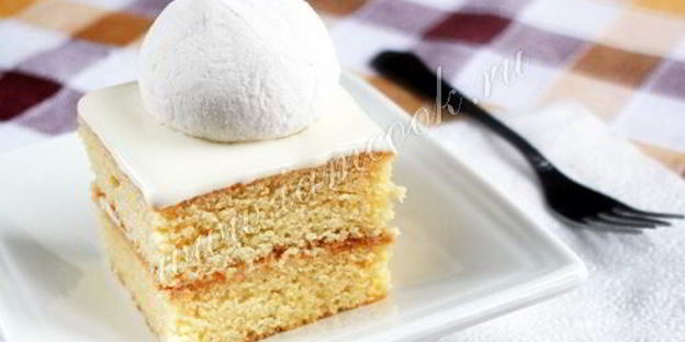 торт на сгущенке с творожно-зефирным кремом