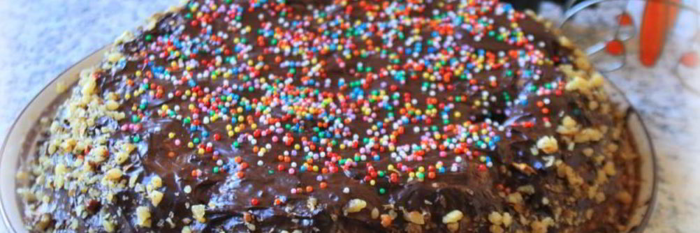 Торт Пища богов с именным кремом