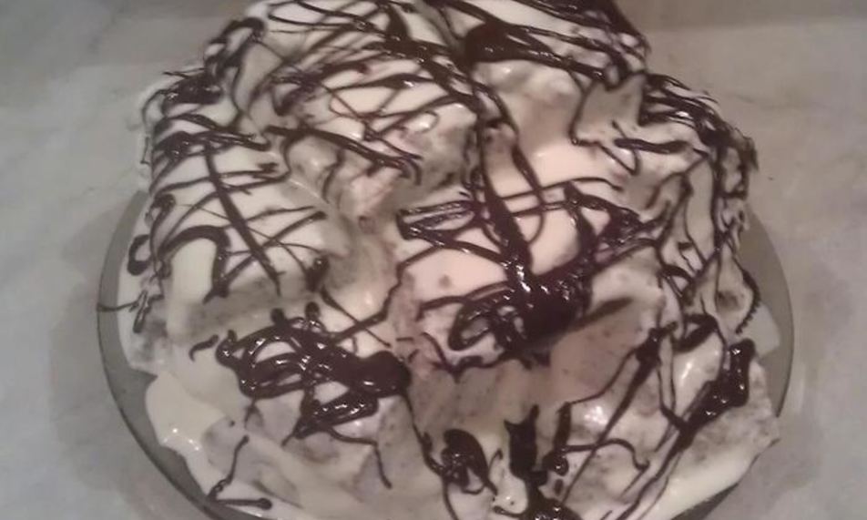 Рецепт торта простые бисквитные развалины