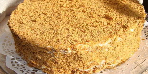 торт пряный медовик