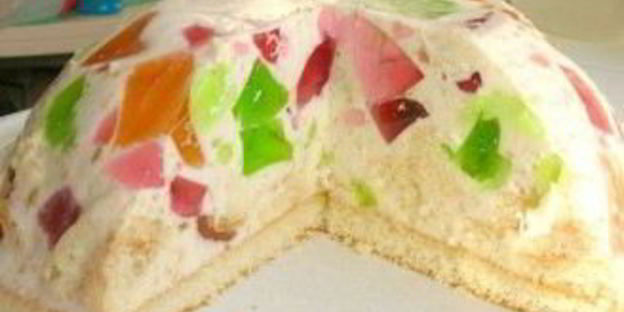 торт разбитое стекло