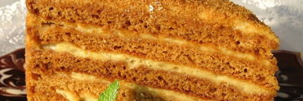 Торт Рыжик по-домашнему