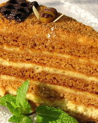 Торт Рыжик по-домашнему