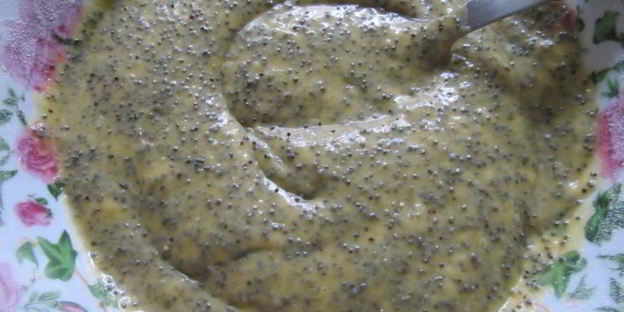 торт сказка с маком бисквитный