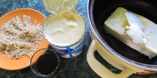 торт сказка с маком бисквитный