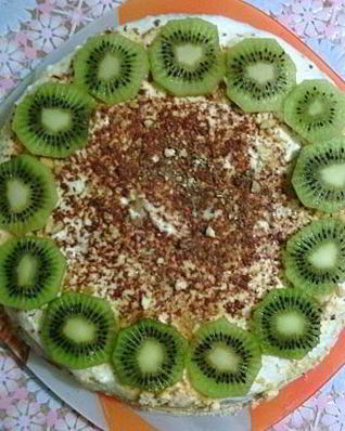 Торт Вдохновение с фруктами