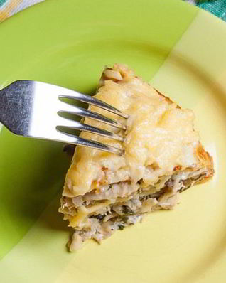 Закусочный блинчатый торт