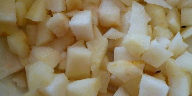 творожно-грушевый рулет