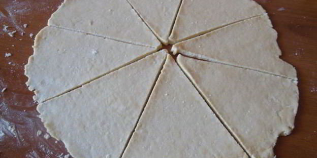 творожные конвертики с яблоками