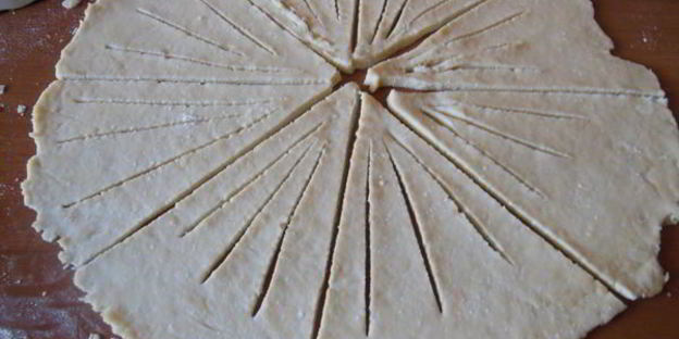 творожные конвертики с яблоками