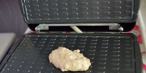 диетические клубничные вафли