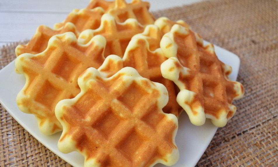 Рецепт диетических вафель