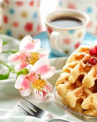 Домашние вафли